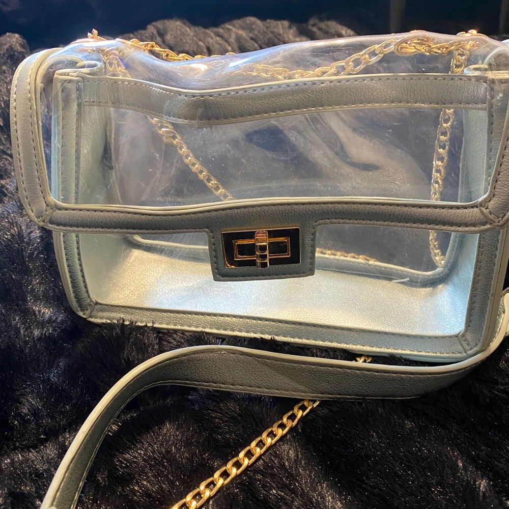 Clear Crossbody Purse.